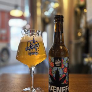 Haenff Bierbild im Glas und in der Flasche